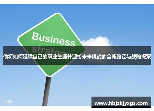 他将如何延续自己的职业生涯并迎接未来挑战的全新路径与战略探索